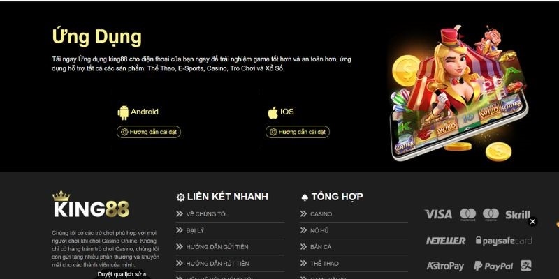 Các cách truy cập vào game bài King88 khi bị chặn