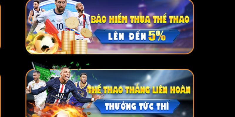 Bảo hiểm tiền thua cược thể thao siêu hấp dẫn